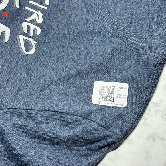 Nursing Retiree Scoop Neck Short Sleeve Cotton Stretch Tshirt RN LPN Friends NWT - Picture 5 of 11